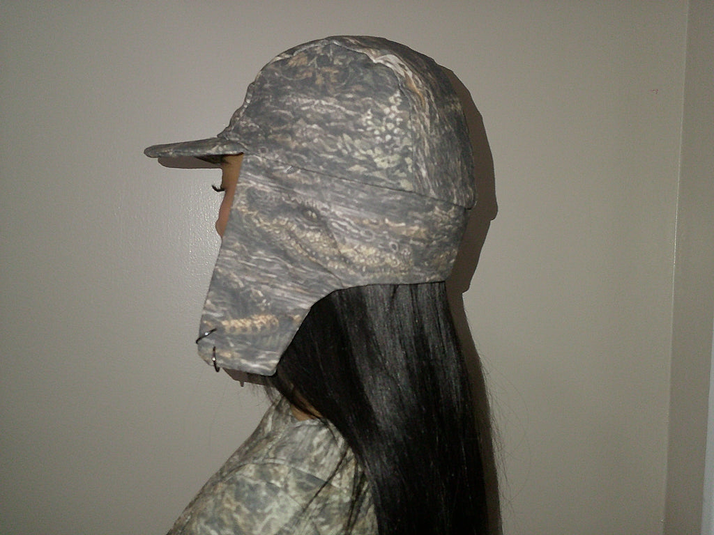 Geechee Camo Aviator Cap