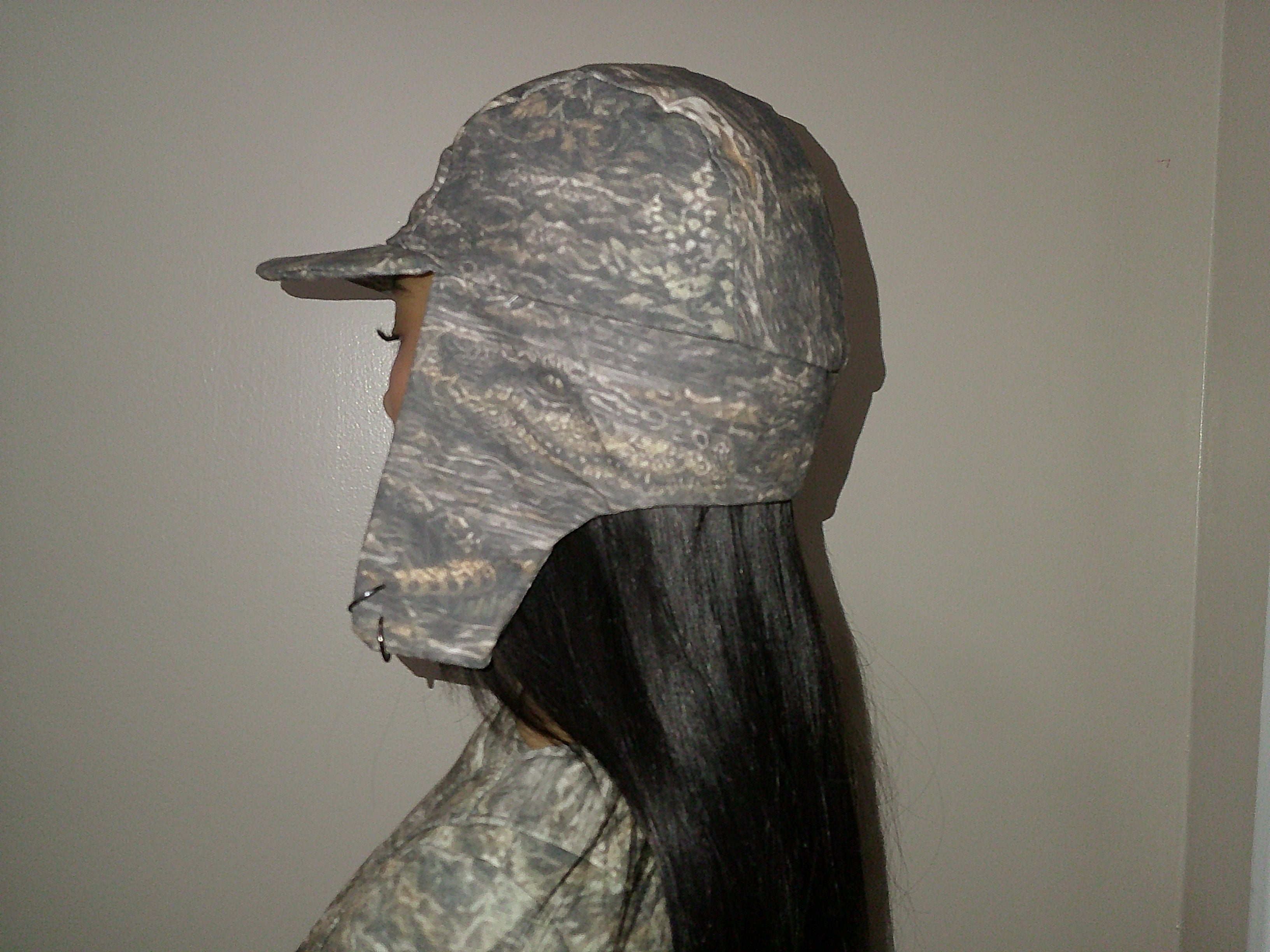 Geechee Camo Aviator Cap